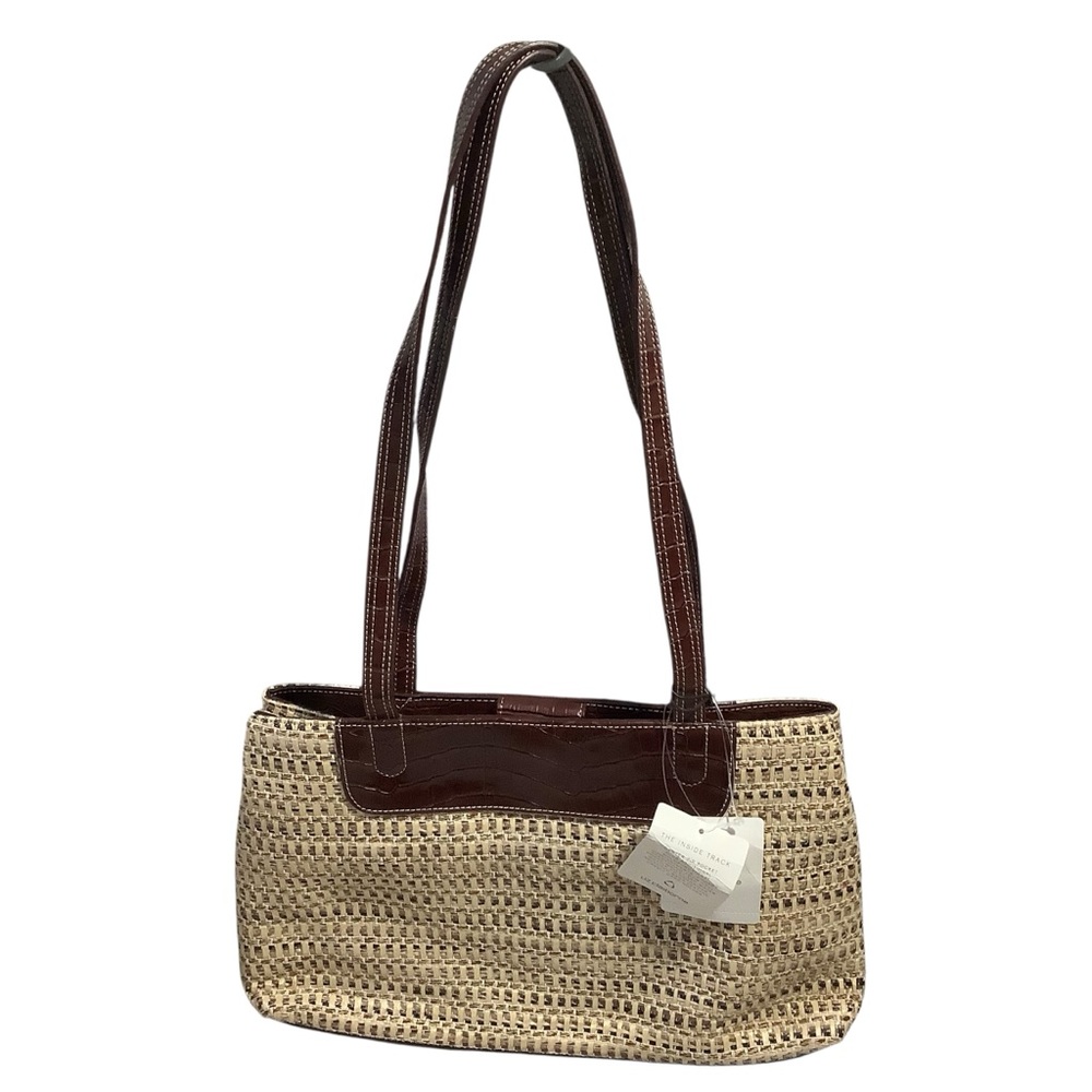 Liz Claiborne Natural Beauty Woven Leather Shoulder Bag - Picture 3 of 13